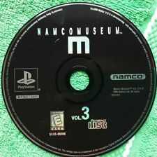 Namco Museum Volume 3 box art for Playstation
